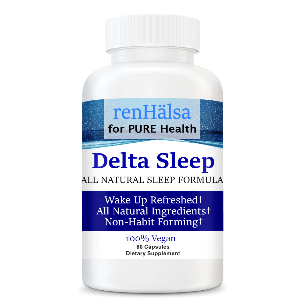 Delta Sleep All Natural Sleep Formula- 60 CapsulesNootropics - renhalsa