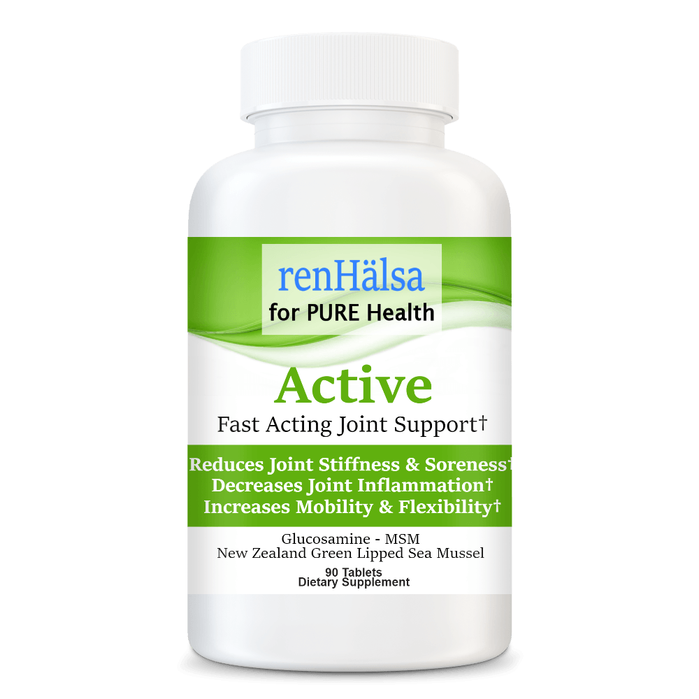 Active- Fast Acting Joint Support- 90 Caps- 45 ServingsGeneral Health - renhalsa